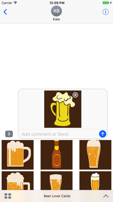 Craft beer stickers & emoji screenshot 3