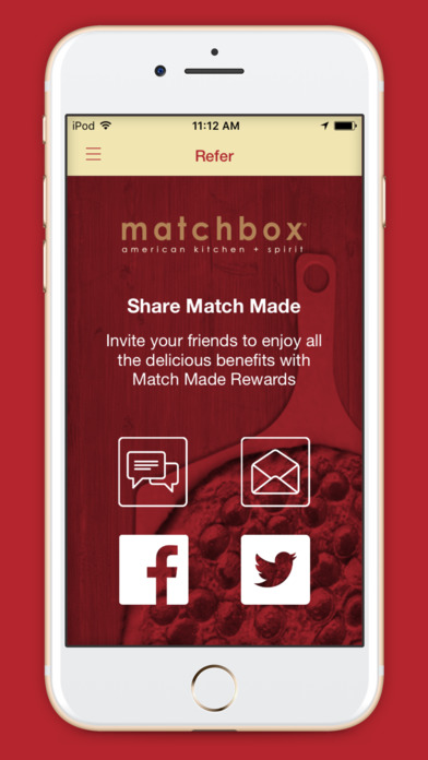 Matchbox Restaurants screenshot 4