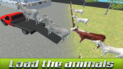 City Animal Transporter Truck 3D screenshot 2