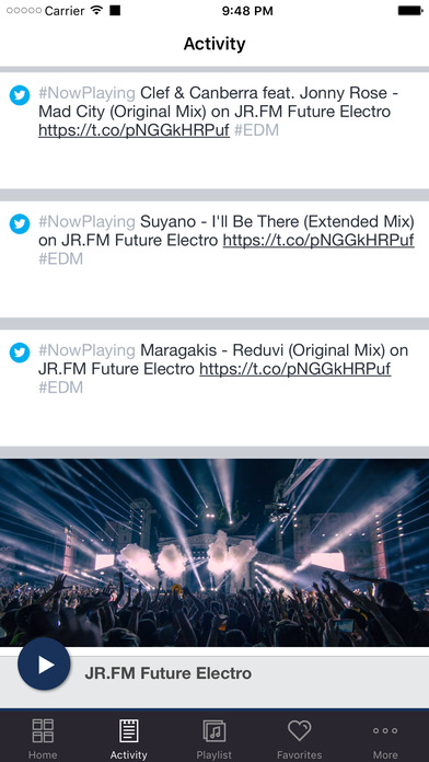 JR.FM Future Electro screenshot 2