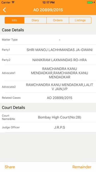 Legal Astra High Court Client screenshot 3