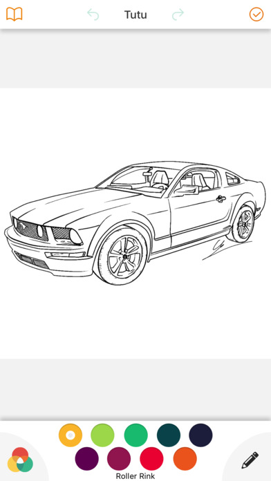 Cars Coloring Book Game - Enjoy And Color Your Day screenshot 2