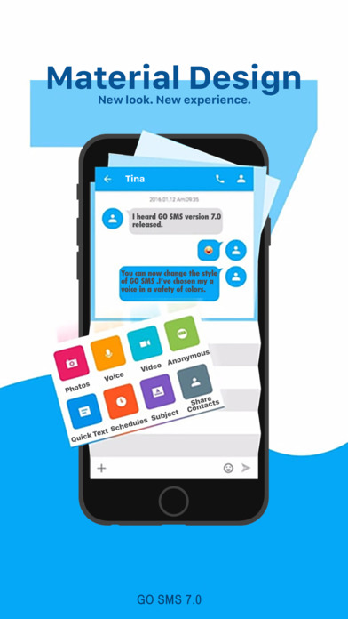 GO SMS Pro Apps for Emoji Keyboard GO Chat screenshot 2