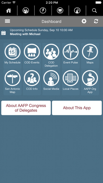 AAFP Congress of Delegates 2017 screenshot 2