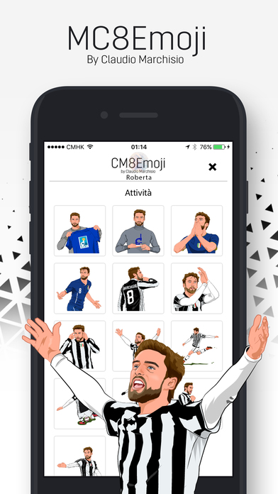 MC8Emoji by Claudio Marchisio screenshot 4