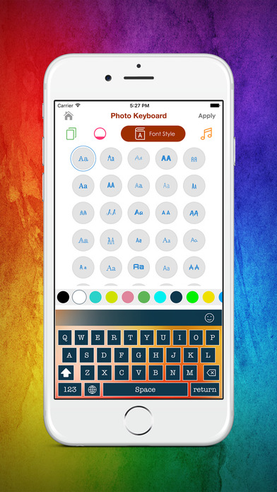 Rainbow Customize Keypad with My Photo screenshot 3
