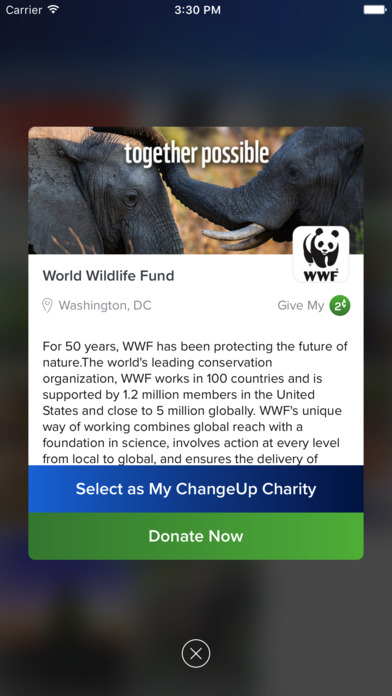 ChangeUp: Charity Donation screenshot 3