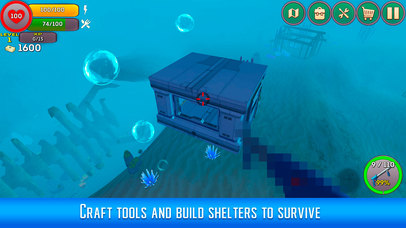 Subwater Island Survival Evolve screenshot 3