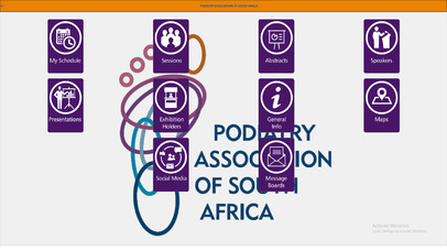 Podiatry Association Of South Africa Congress 2017 screenshot 2