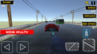 Red Driver: Traffic Racer screenshot 2