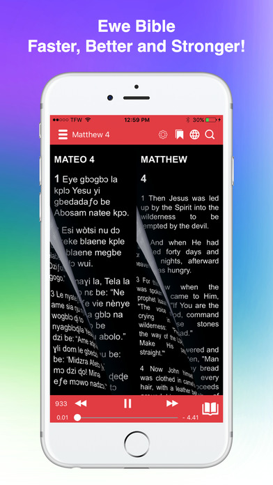 Ewe Bible Audio screenshot 4