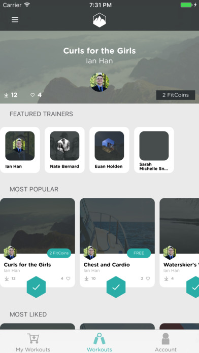 FitDaily - Workout Marketplace screenshot 3