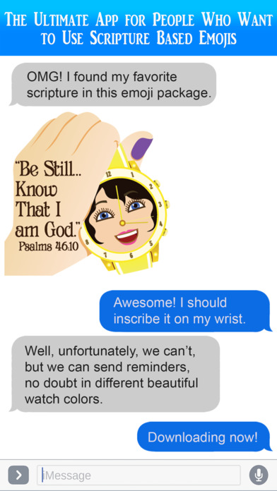 God's Timing Scripture Emojis screenshot 3