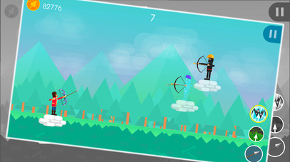 Funny Archers - 2 Player Archery Games screenshot 3