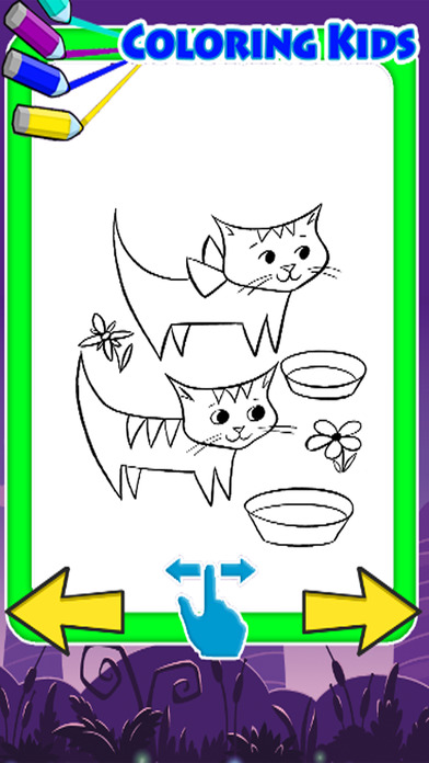 Paw Painting Book Patrol And Cat Coloring screenshot 3
