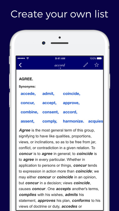 English Learner's Thesaurus screenshot 3