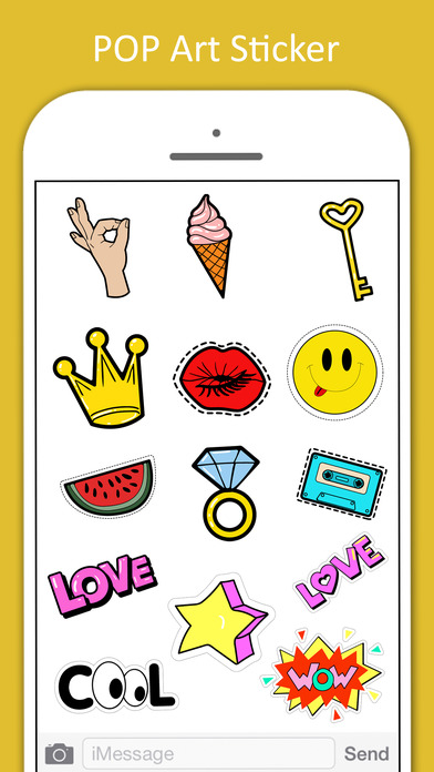 Pop Art Stickers Pack screenshot 4