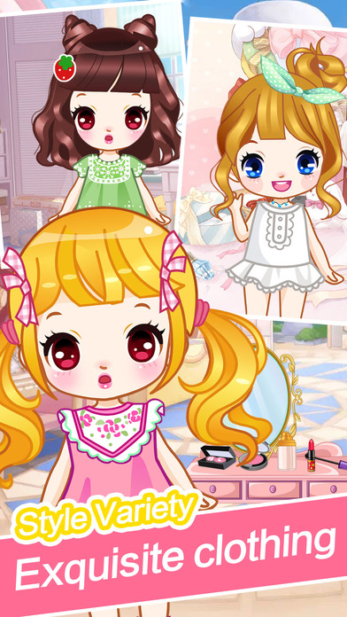 Cute Sisters Dress Up - Make Barbie Games screenshot 2