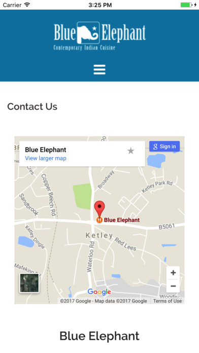 Blue Elephant Telford screenshot 2