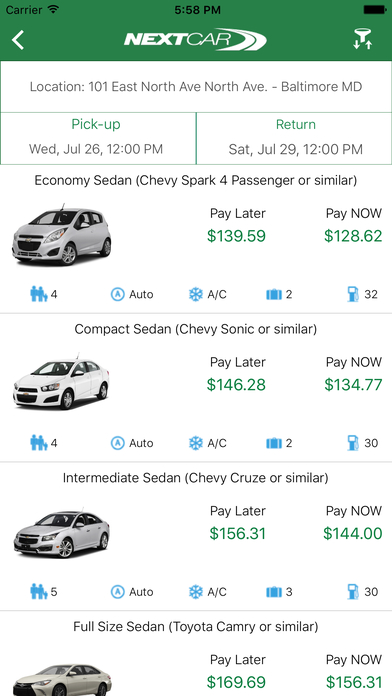 NextCar - Car Rental App screenshot 3