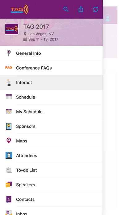 TAG Conference 2017 screenshot 3