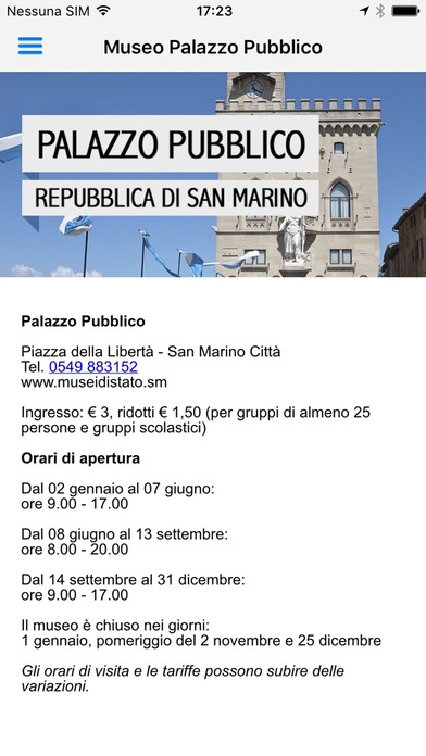 Palazzo Pubblico San Marino screenshot 4