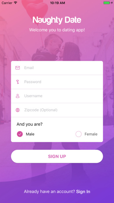 Meet New People App - Naughty Date Chat for Single screenshot 4