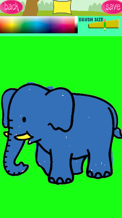 Zoo Animal Coloring Book Games Education screenshot 3