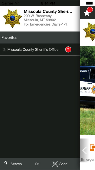 Missoula County Sheriff screenshot 3