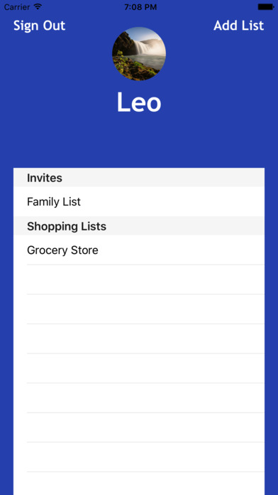 Group Shopping Lists screenshot 2