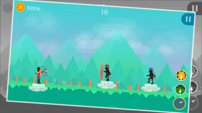 Funny Archers - 2 Player Archery Games screenshot 4