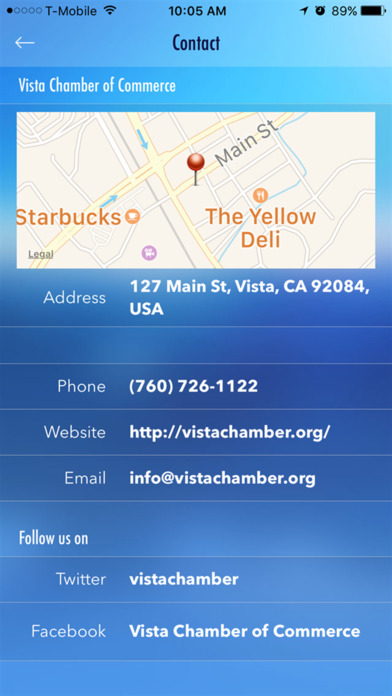 Vista Chamber Commerce screenshot 3