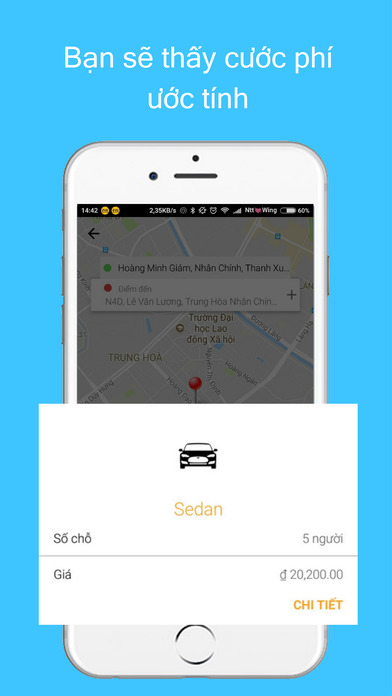 VIET-GO - Đặt xe car bike taxi screenshot 4