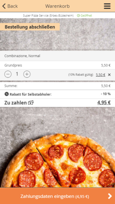Super Pizza Lieferservice screenshot 2