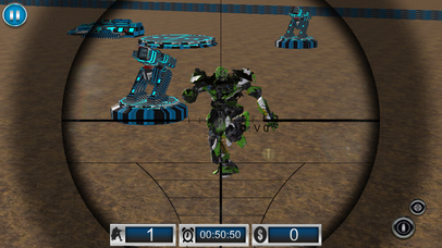 Futuristic Mega Evil Robot Sniper Strike screenshot 3