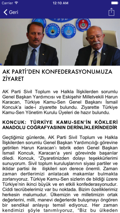 Türk Tarım Orman-Sen screenshot 2