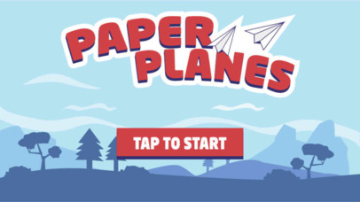 纸飞机飞翔吧-回忆儿时小游戏 screenshot 2