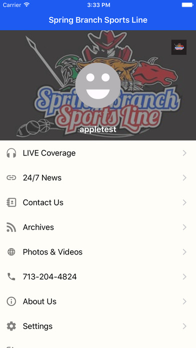 Spring Branch Sports Line screenshot 2