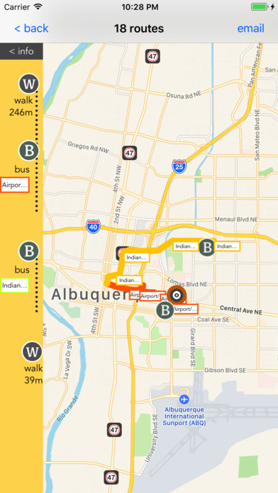 Albuquerque Public Transport screenshot 2