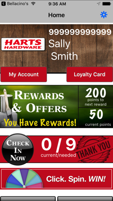 Hart's Hardware Rewards screenshot 2