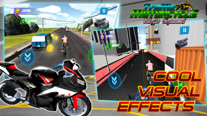 Traffic Motorcycle:Driving in High Speed screenshot 3