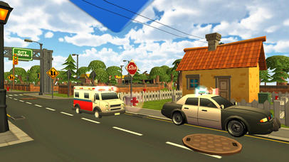 Ambulance Rescue Driving Simulator 2017 screenshot 2
