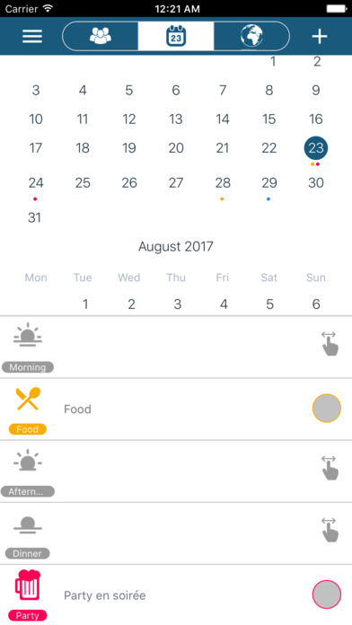 Joynit - calendrier partagé screenshot 3