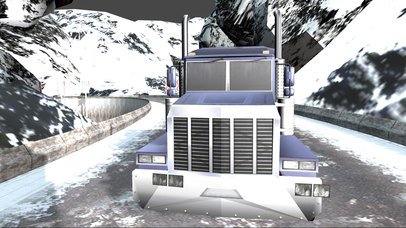 Up Hill Snow Truck Driving Simulator screenshot 2