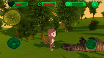 Apes Vs Dinosaur - Throne War screenshot 3