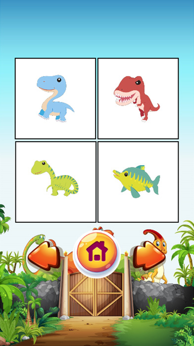 Kid Dinosaur Coloring Pages screenshot 2