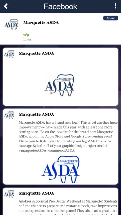 Marquette ASDA screenshot 3