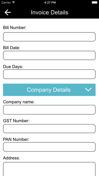 GST Invoice Generator screenshot 2