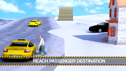 Extreme Super Taxi Racing: Hill Riot Driver 3D screenshot 3
