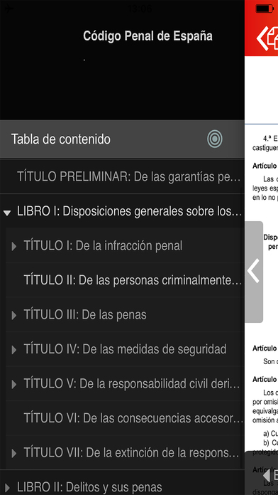 El Código Penal Español screenshot 2